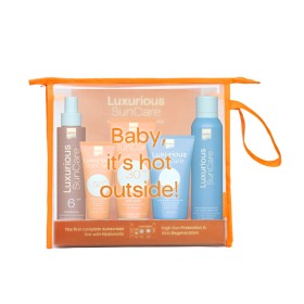 Intermed Promo Luxurious Suncare High Protection Αντηλιακή Κρέμα Προσώπου Spf50 75ml & Αντηλιακή Κρέμα Σώματος Spf30 200ml & Λάδι Μαυρίσματος 200ml & After Sun 150ml & Αντιοξειδωτικό Σπρέι Σώματος 200ml