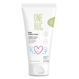 ONE HUG Baby Nappy Cream Αδιάβροχη Κρέμα Αλλαγής Πάνας 150ml