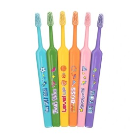 Tepe Kids Extra Soft Παιδικές Οδοντόβουρτσες από 6+ Ετών 4 Τεμάχια