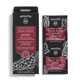 Apivita Express Beauty Αντιρυτιδική & Συσφιγκτική Μάσκα Προσώπου Σταφύλι 2x8ml Apivita Express Beauty Αντιρυτιδική & Συσφιγκτική Μάσκα Προσώπου Σταφύλι 2x8ml