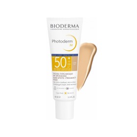 BIODERMA Photoderm M SPF50+ Light Face Sunscreen with Color for Hyperpigmentation Light Shade 40ml