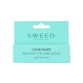 SWEED Adhesive for Strip Lashes Clear / White Glue for Eyelashes 7g