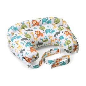 Chicco Boppy Deluxe Μαξιλάρι Θηλασμού για 0m+ Peaceful Jungle 1 Τεμάχιο