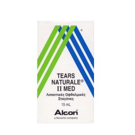 ALCON Tears Naturale II Med Λιπαντικές Οφθαλμικές Σταγόνες 15ml