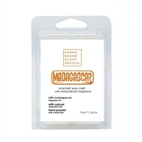 Sanko Madagascar Scented Wax Melt Αρωματικό Κερί για Καύση 75g Sanko Madagascar Scented Wax Melt Αρωματικό Κερί για Καύση 75g
