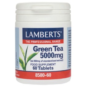 LAMBERTS Green Tea 5000mg Antioxidant Supplement with Green Tea 60 Tablets