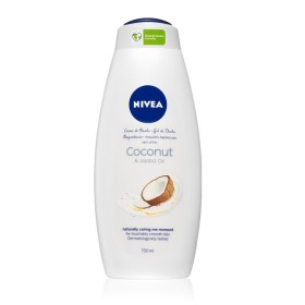 NIVEA Care & Coconut Κρεμώδες Αφρόλουτρο με Γάλα Καρύδας & Jojoba Oil 750ml