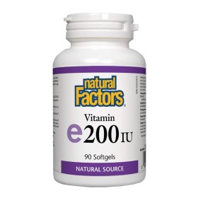 Natural Factors Vitamin E200IU για τo Δέρμα & για Αντιοξειδωτική Δράση 90 Κάψουλες Natural Factors Vitamin E200IU για τo Δέρμα & για Αντιοξειδωτική Δράση 90 Κάψουλες