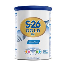 Wyeth S-26 Ha Gold Υποαλλεργικό Βρεφικό Γάλα σε Σκόνη 400g
