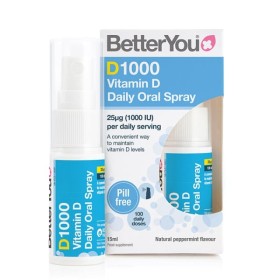 Better You D 1000 Iu Βιταμίνη D σε Μορφή Spray 15ml