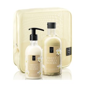 Lavish Care Promo Sweet Vanilla Woods Bath & Shower Gel 500ml & Body Lotion 300ml