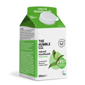 The Humble Co Natural Mouthwash Στοματικό Διάλυμα με Γεύση Μέντα 500ml