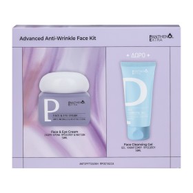 Panthenol Extra Promo Advanced Anti-Wrinkle Face Kit Face & Eye Cream 24ωρη Κρέμα Προσώπου & Ματιών 50ml & Face Cleansing Gel Καθαριστικό Προσώπου 50ml Panthenol Extra Promo Advanced Anti-Wrinkle Face Kit Face & Eye Cream 24ωρη Κρέμα Προσώπου & Ματιών 50ml & Face Cleansing Gel Καθαριστικό Προσώπου 50ml