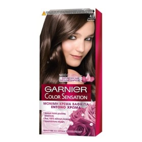 GARNIER Color Sensation Βαφή Μαλλιών 4.0 Καστανό 40ml
