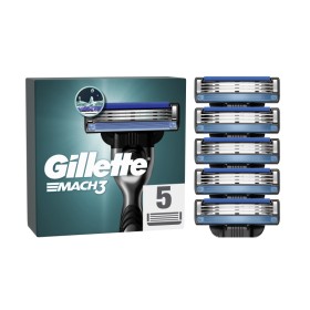 Gillette Mach3 Ανταλλακτικές Κεφαλές Ξυριστικής Μηχανής 5 Τεμάχια Gillette Mach3 Ανταλλακτικές Κεφαλές Ξυριστικής Μηχανής 5 Τεμάχια