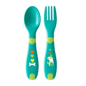 Chicco First Cutlery Σετ Πιρούνι -κουτάλι 12m+
