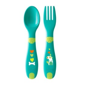 CHICCO First Cutlery Σετ Πιρούνι - Κουτάλι 12m+