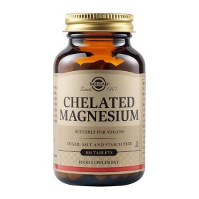 Solgar Chelated Magnesium 100mg 100 Ταμπλέτες