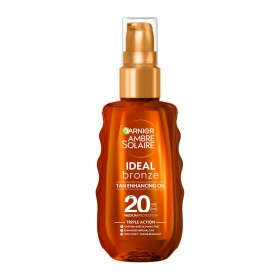 Garnier Ambre Solaire Ideal Bronze Λάδι για Έντονο Μαύρισμα με Προστασία Spf20 σε Spray 150ml