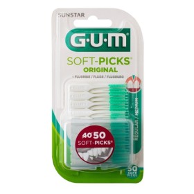 GUM 632 Soft Picks Original Regular/Medium Μεσοδόντια Βουρτσάκια 50 Τεμάχια [40+10 Δώρο]