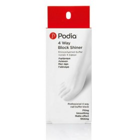 Podia 4 Way Block Shiner Επαγγελματικό Buffer Νυχιών 4 Όψεων 1τμχ Podia 4 Way Block Shiner Επαγγελματικό Buffer Νυχιών 4 Όψεων 1τμχ