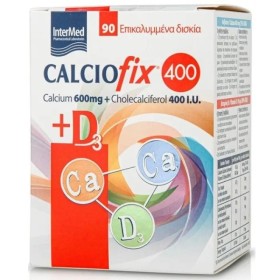 INTERMED Calciofix Calcium 600mg & Vitamin D3 400IU 90 Tablets