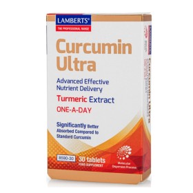 LAMBERTS Curcumin Ultra Supplement with Turmeric 30 Tablets