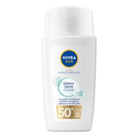 NIVEA Sun UV Face Derma Skin Clear SPF50+ Αντηλιακό Προσώπου 40ml