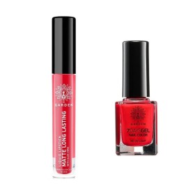 Garden Promo Liquid Lipstick 05 Matte Long Lasting Ματ Κραγιόν σε Υγρή Μορφή 4ml & 7 Days Gel Nail Color 11 Βερνίκι Νυχιών 12ml