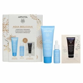 Apivita Promo Aqua Beelicious Comfort Hydrating Cream Κρέμα Ενυδάτωσης Προσώπου 40ml & Refreshing Hydrating Face Booster 10ml & Black Detox Cleansing Jelly 5ml