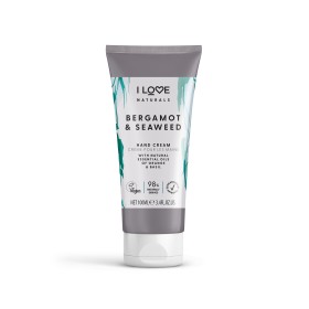 I Love Naturals Hand Cream Kρέμα Χεριών Bergamot & Seaweed 100ml