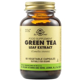 SOLGAR SFP Green Tea Leaf Extract 60 Herbal Capsules