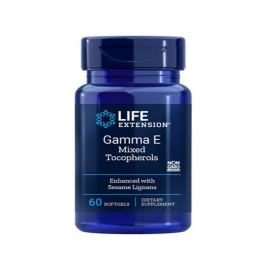 LIFE EXTENSION Gamma E Mixed Tocopherols 60 Soft Gels