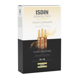 Isdin Flavo-C Day & Night Set Αμπούλες Προσώπου Προστατεύει την Ημέρα & Επιδιορθώνει τη Νύχτα 10x2ml & 10x2ml