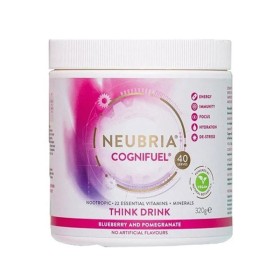NEUBRIA Cognifuel Think Drink Energy Supplement with Pomegranate-Blueberry Flavor 160g
