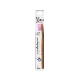 The Humble Co Humble Brush Bamboo Kids Toothbrush Ultra Soft Παιδική Οδοντόβουρτσα Ροζ 1 Τεμάχιο