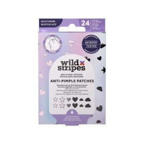 Wild Stripes Anti-Pimple Patches Holo Clear_ Salicylic acid Προσώπου για Καθαρισμό 24 Τεμάχια