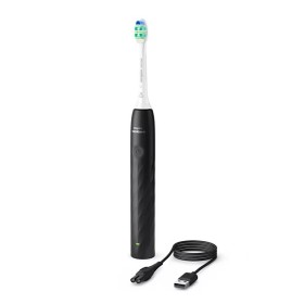 Philips Sonicare Series 1100 HX3901/02 Επαναφορτιζόμενη Οδοντόβουρτσα Μαύρη 1 Τεμάχιο