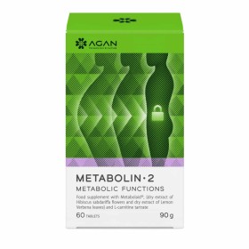 Agan Metabolin-2 Σταθεροποιεί το Σωματικό Βάρος & Ισορροπεί τις Μεταβολικές Ορμόνες 60 Φυτικές Κάψουλες Agan Metabolin-2 Σταθεροποιεί το Σωματικό Βάρος & Ισορροπεί τις Μεταβολικές Ορμόνες 60 Φυτικές Κάψουλες