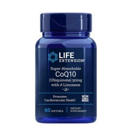 Life Extension Coq-10 50mg 60softgels Life Extension Coq-10 50mg 60softgels