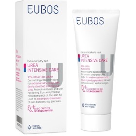 EUBOS Urea 10% Foot Cream Ενυδατική Κρέμα Ανάπλασης Ποδιών 100ml