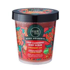 Organic Shop Body Desserts Strawberry Jam Deep Cleansing Body Scrub Απολεπιστικό Σώματος για Βαθύ Καθαρισμό 450ml Organic Shop Body Desserts Strawberry Jam Deep Cleansing Body Scrub Απολεπιστικό Σώματος για Βαθύ Καθαρισμό 450ml