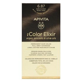 Apivita My Color Elixir Βαφή Μαλλιών 6.87 Ξανθό Σκούρο Περλέ Μπεζ 50ml & 75ml