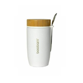 Boobam Food Thermos Inox Δοχείο Φαγητού Θερμός Χρώμα Λευκό 500ml