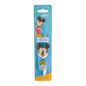 Mr White Mickey Mouse Flashing Toothbrush Παιδική Οδοντόβουρτσα που Αναβοσβήνει από 3+ Ετών