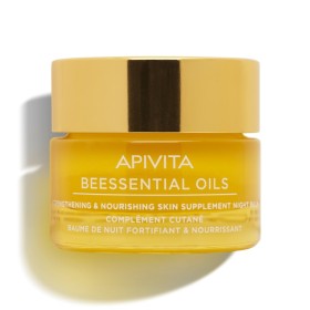 Apivita Beessential Oils Balm Προσώπου Νύχτας 15ml Apivita Beessential Oils Balm Προσώπου Νύχτας 15ml