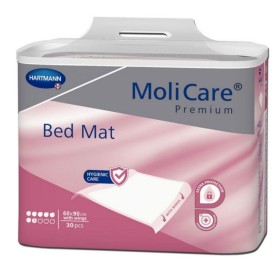 HARTMANN MoliCare Premium Bed Mat Υποσέντονα Ακράτειας 7 Σταγόνων με Φτερά 60x90cm 30 Τεμάχια