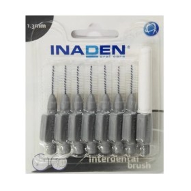 Inaden Interdental Brush 1.3mm Γκρι Μεσοδόντια Βουρτσάκια 8 Τεμάχια