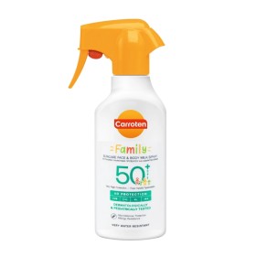 Carroten Family Spf50+ Suncare Face & Body Milk Spray Αντηλιακό Γαλάκτωμα Προσώπου & Σώματος 270ml Carroten Family Spf50+ Suncare Face & Body Milk Spray Αντηλιακό Γαλάκτωμα Προσώπου & Σώματος 270ml