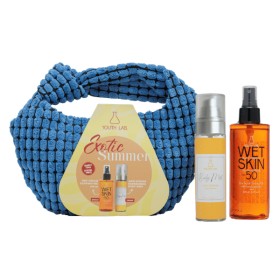 Youth Lab Promo Summer Set Blue Pouch Wet Skin Αντηλιακό Ξηρό Λάδι με Eνεργοποιητή Mαυρίσματος SPF50 200ml & Body Mist Anti-Stress Exotic Sunrise Σπρέι Σώματος & Μαλλιών 100ml Youth Lab Promo Summer Set Blue Pouch Wet Skin Αντηλιακό Ξηρό Λάδι με Eνεργοποιητή Mαυρίσματος SPF50 200ml & Body Mist Anti-Stress Exotic Sunrise Σπρέι Σώματος & Μαλλιών 100ml